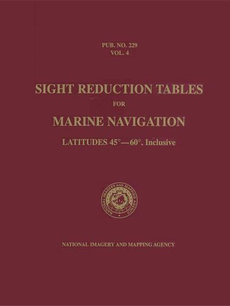 Sight Reduction Tables Vol. IV - NP 229